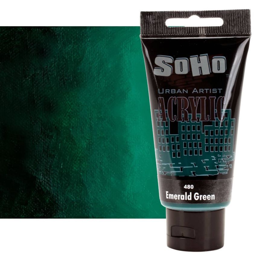 SoHo Urban Artist Acrylic Paint - Thick, Rich, Water-Resistant, Heavy Body Paint