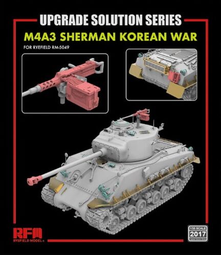 Ryefield  1/35 Upgrade Set M4A3 76W HVSS Sher Plastic Model
