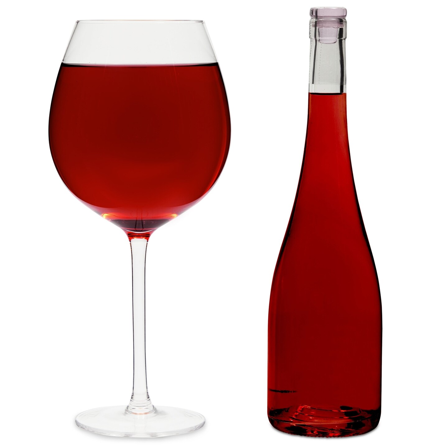Ultimate Wine Bottle Glass Holds a Whole Bottle Drink 750ml - Big