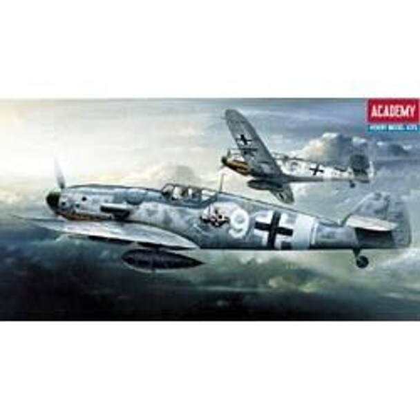 Academy  1/72 MESSERSCHMITT BF109G-6 Plastic Model