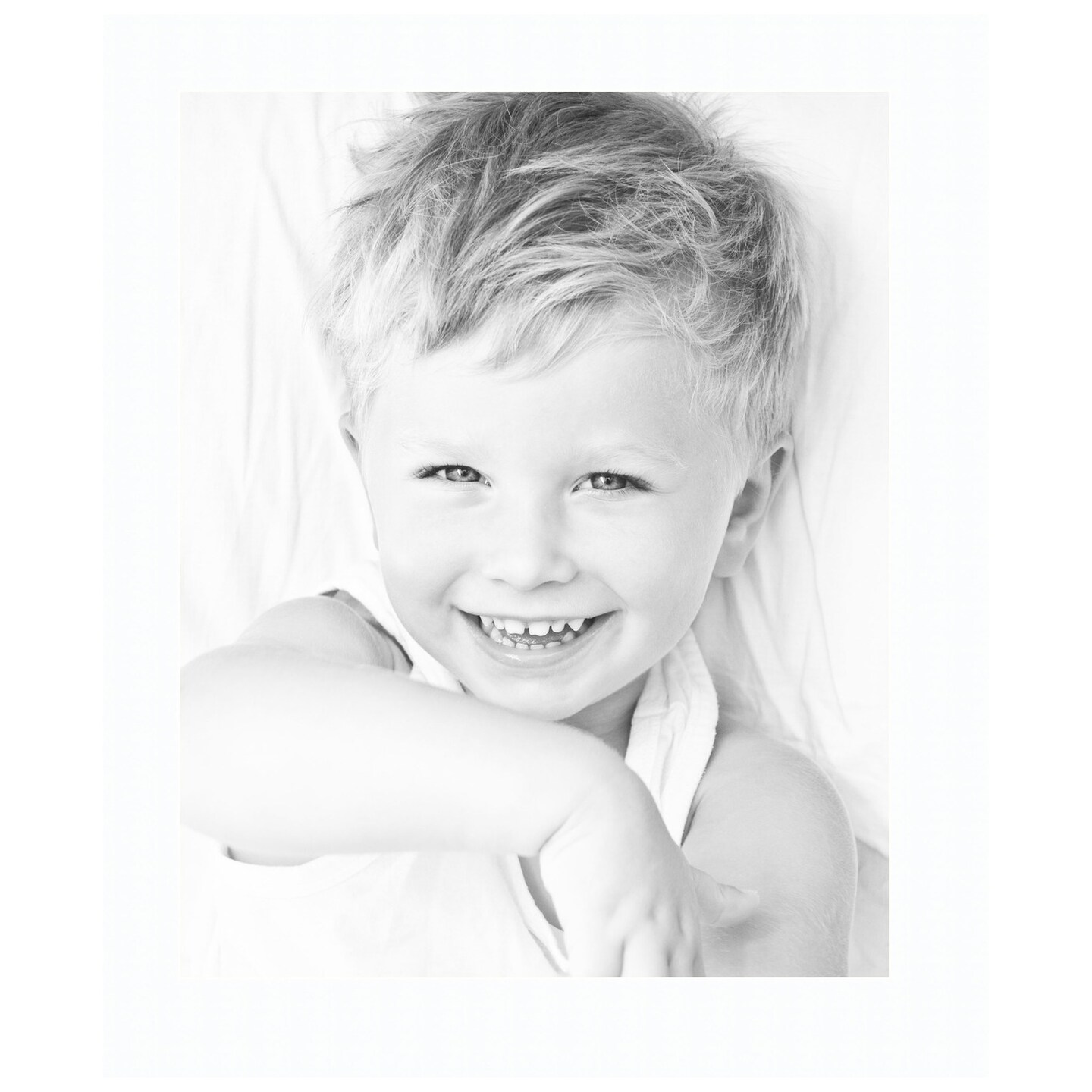 Custom Super White Mat, Available in Image Sizes 4x4&#x22; to 20x32&#x22;, Outside Size is 4&#x22; Larger Than Image Size