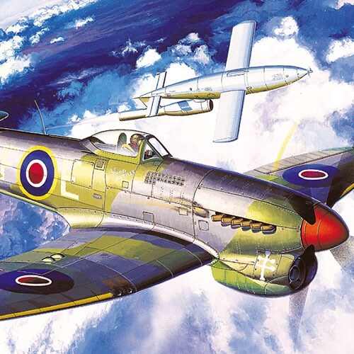 Academy  1/72 Hawker MK.5 Tempest V Plastic Model
