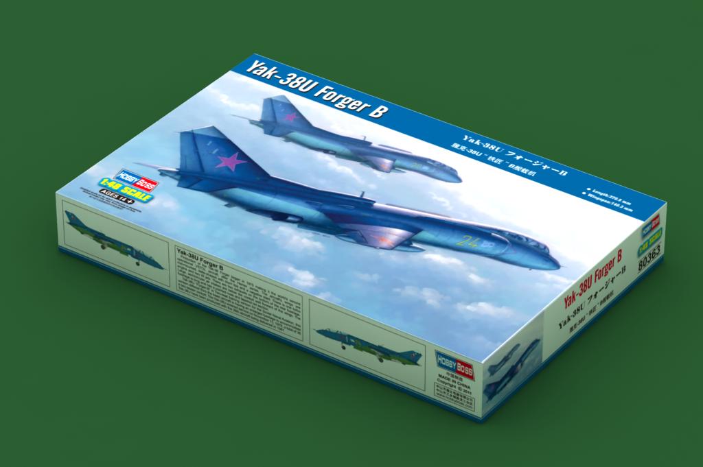 HobbyBoss  1/48 YAK-38U FORGER B Plastic Model
