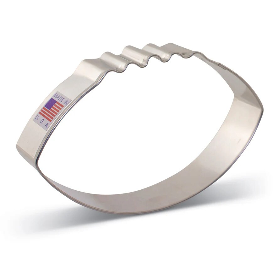 Ann Clark Large Football Cookie Cutter 2 7/8&#x22; x 4 3/8&#x22;