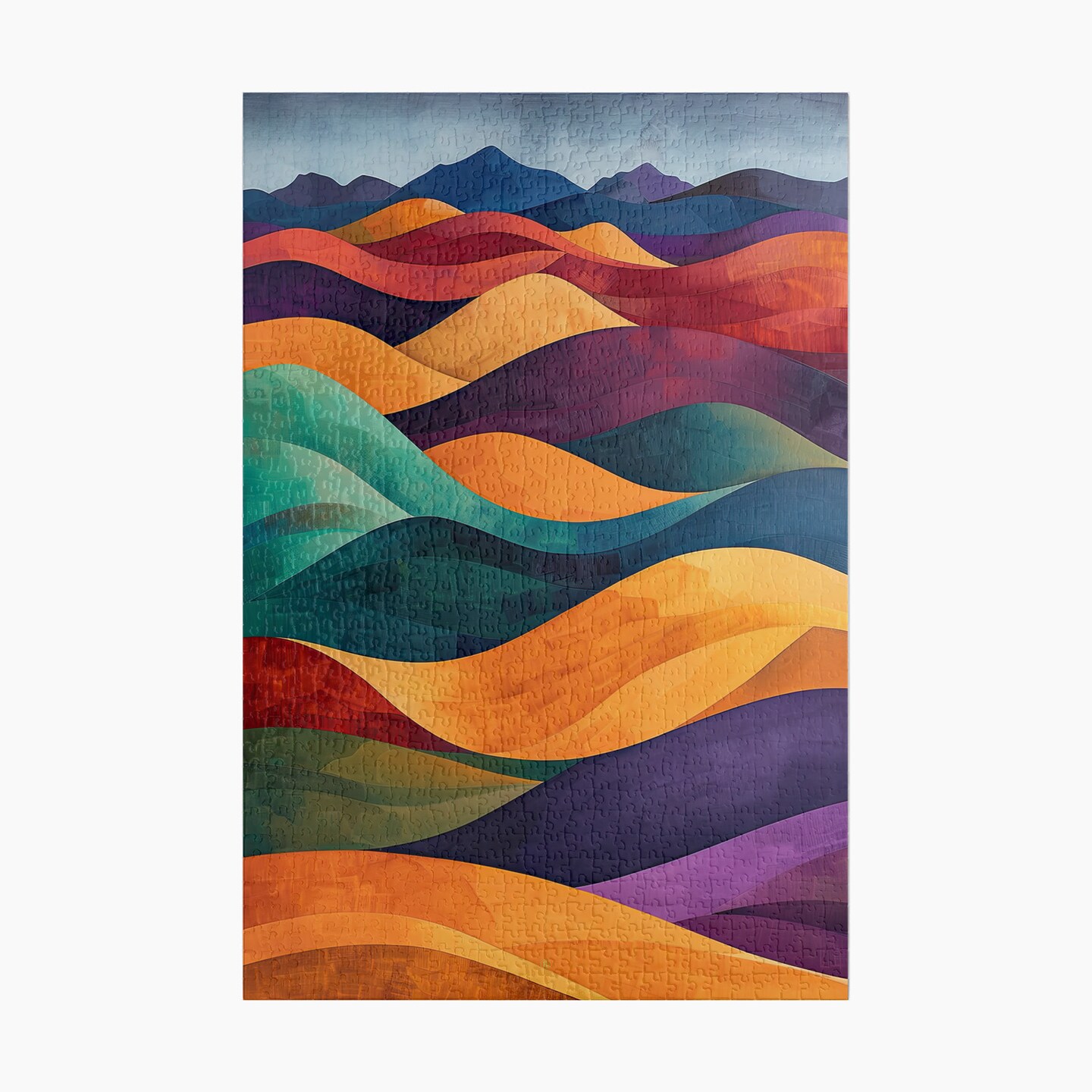 モダンアート Modern Abstract Art Jigsaw Puzzle | S10A11 | MakerPlace by