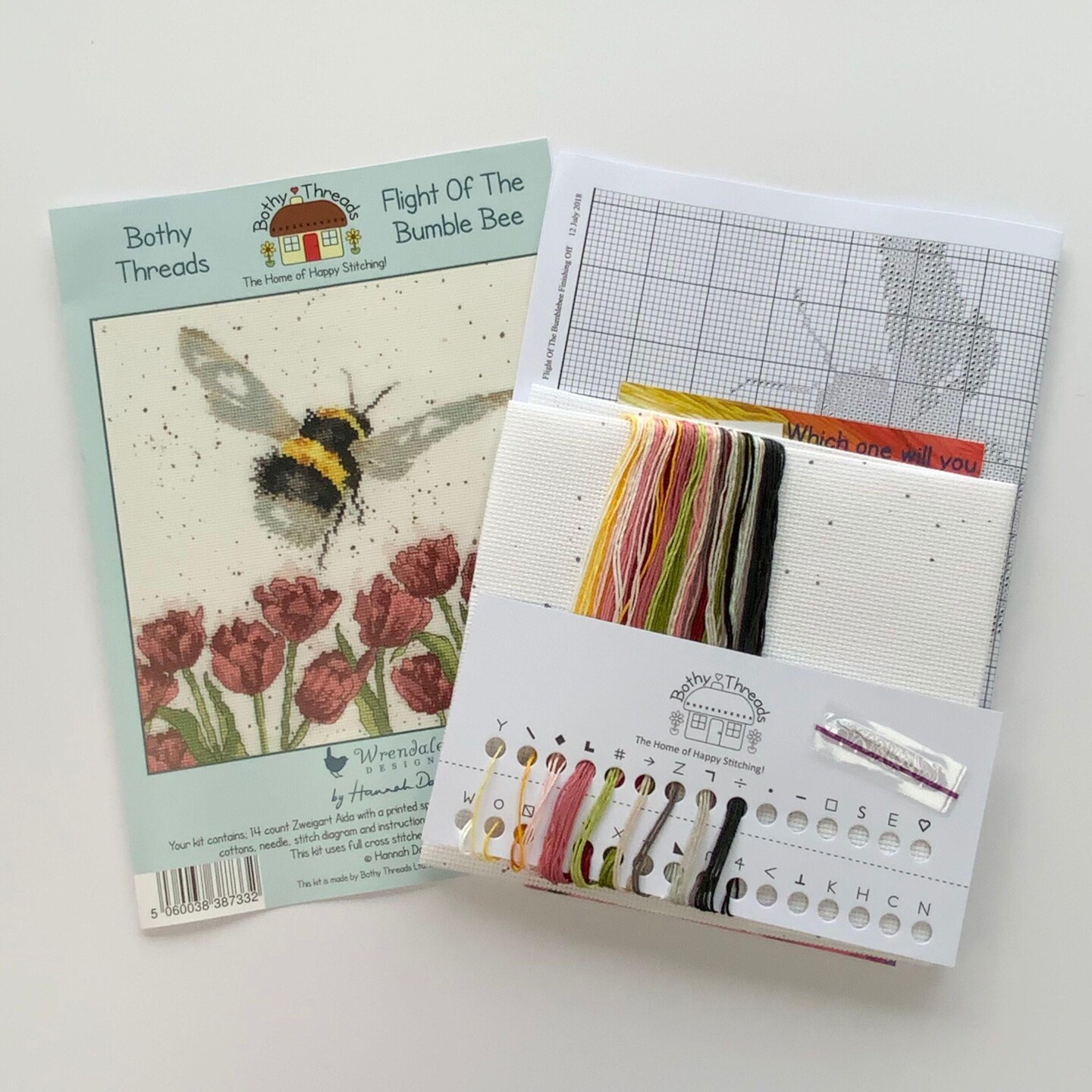 Flight Of The Bumble Bee XHD41 Counted Cross Stitch Kit