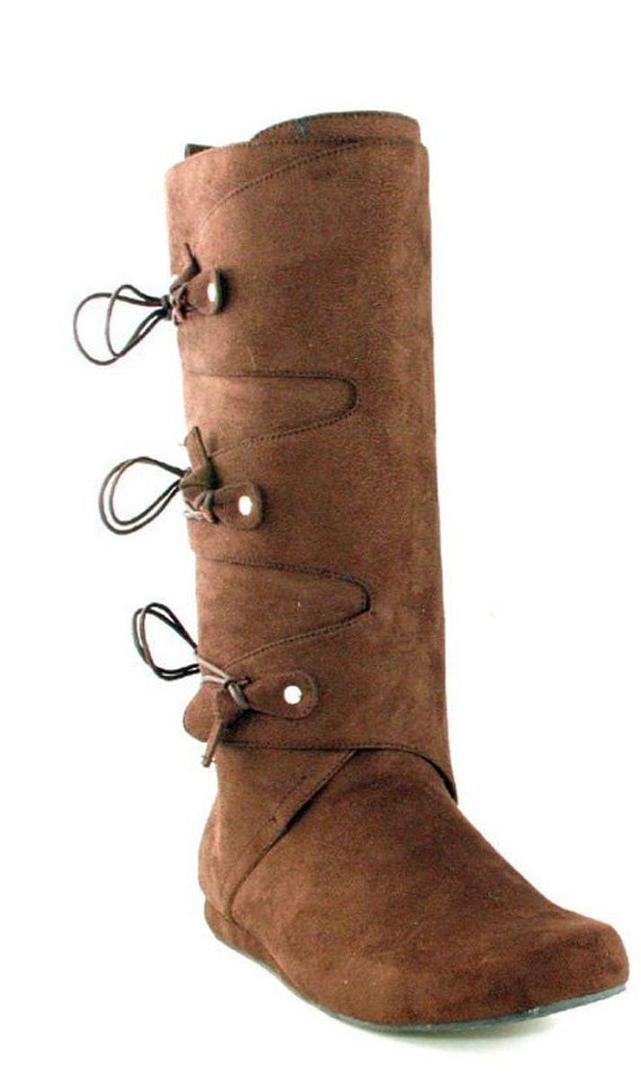 Men&#x27;s Brown Thomas Renaissance Costume Boots