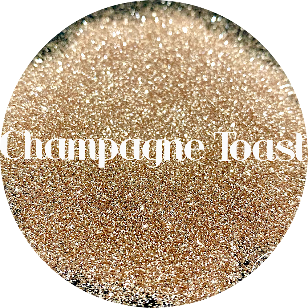 Polyester Glitter - Champagne Toast by Glitter Heart Co.&#x2122;