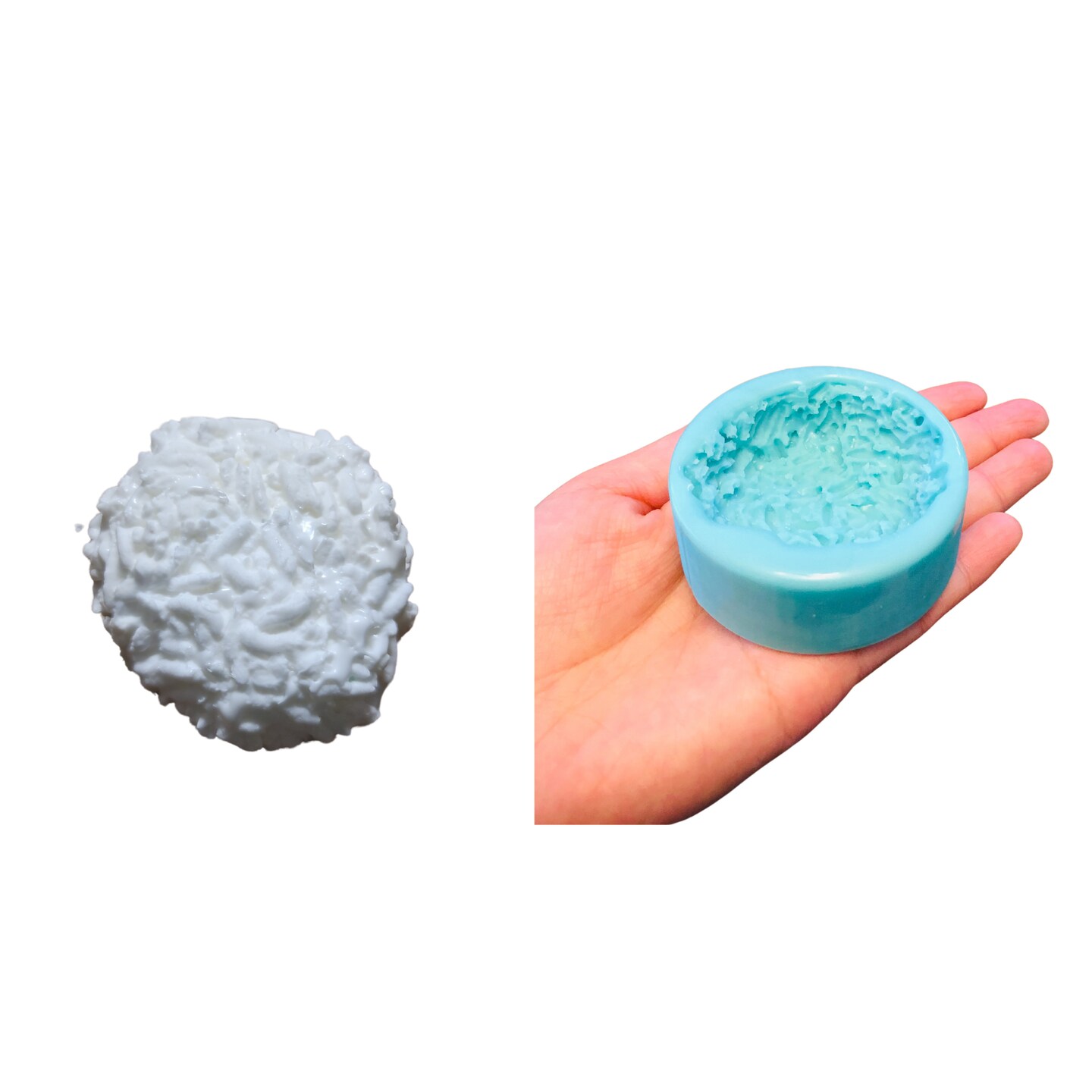 1pc Realistic Rice Mound Silicone Mold| Dessert Shape Silicone Mold| Soap| Candle | Mold for Wax| Mold for Resin| Not Food Grade