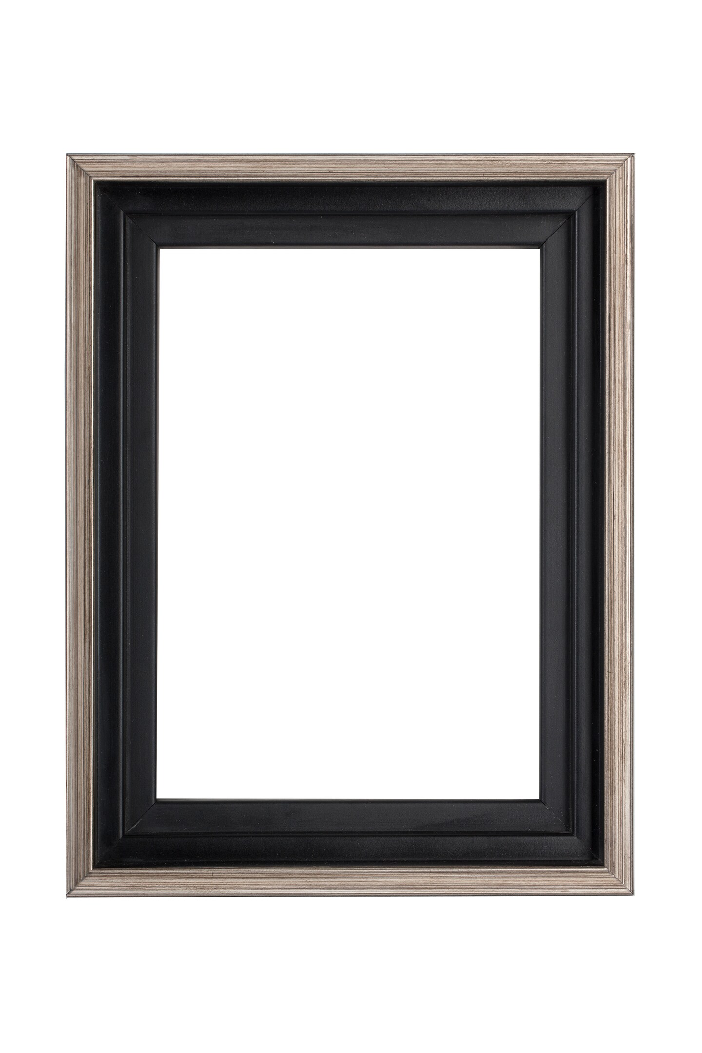 Creative Mark Illusions Floater Canvas Frame, Antique Silver, 3/4 in - Ideal for Galleries, Artists &#x26; Professionals, Frames for Canvas Paintings, Complete Hanging Hardware