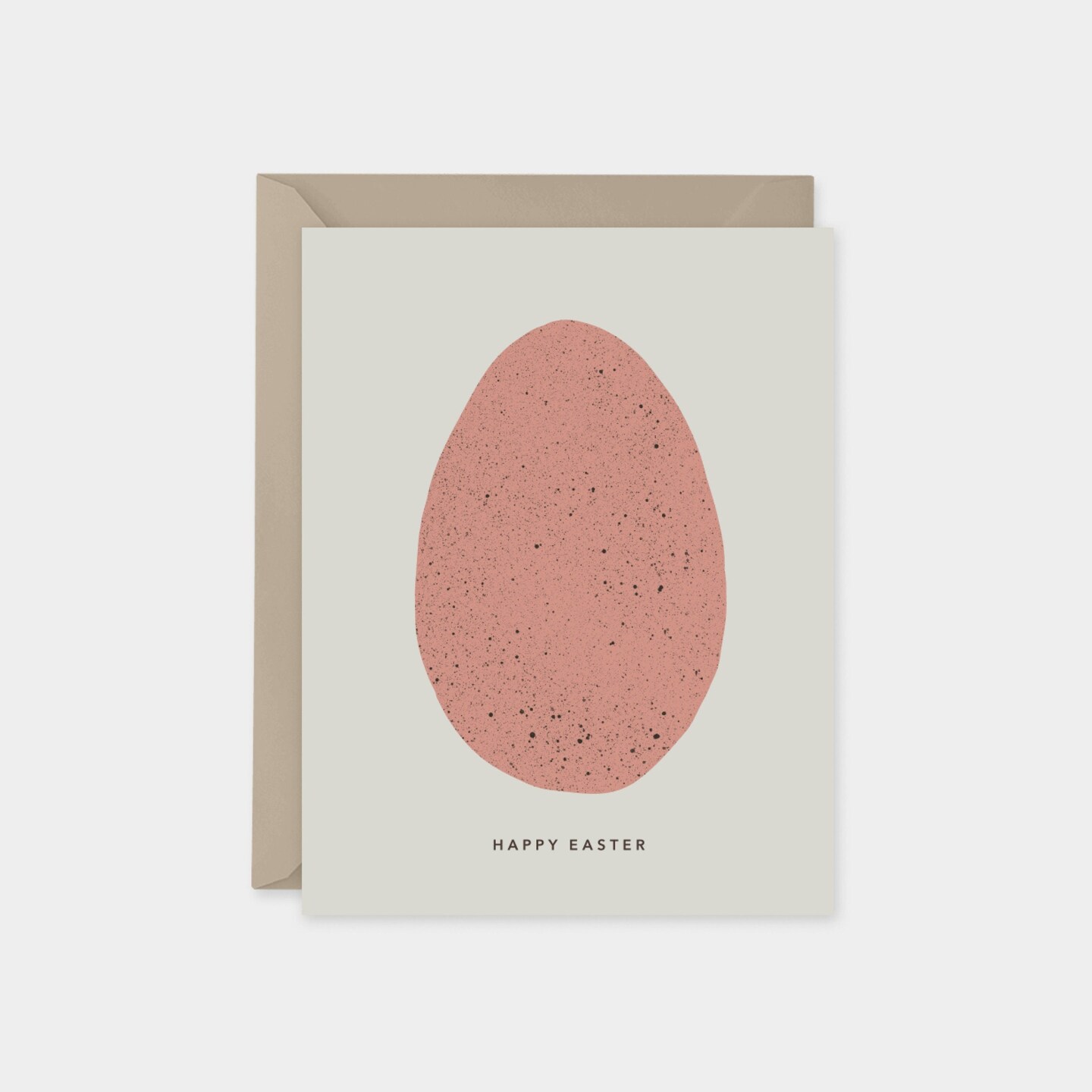 Easter Card, Speckled Egg Easter Card,