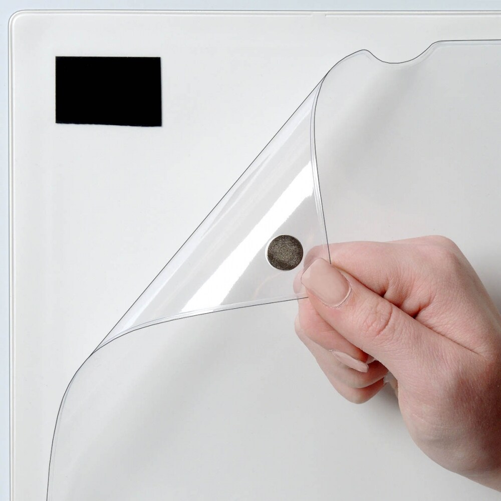 Magnetic Closure Pocket - Magnetic-Back - 8 1/2" x 11" - 16 Piece Variety Pack - Basic Colors