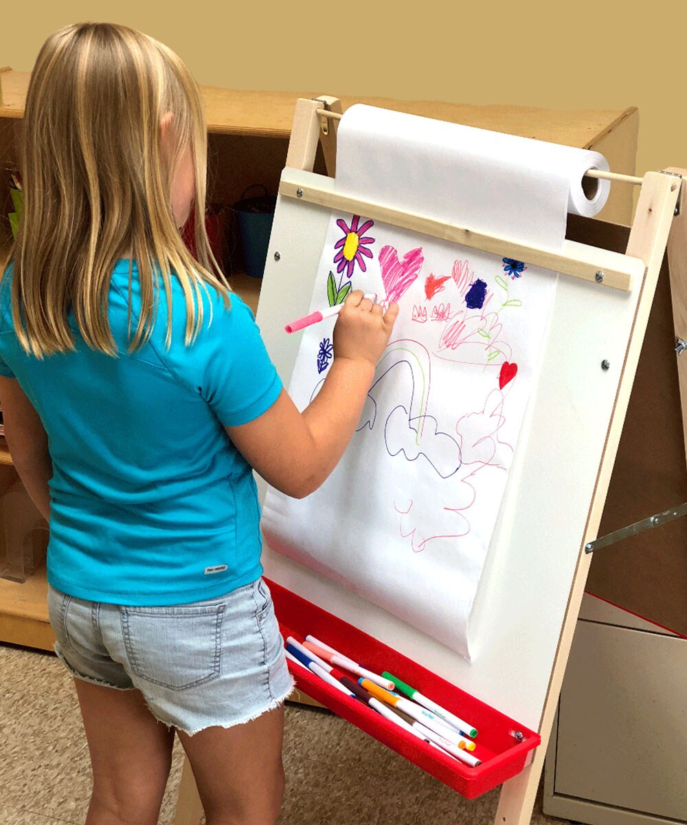 Adjustable Paper Roll Easel