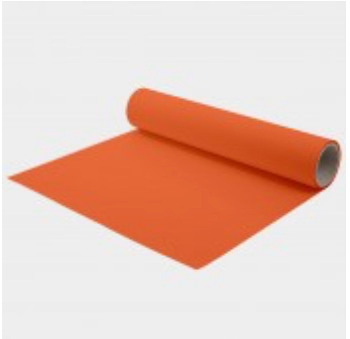 USA 15" x 22 Yds Chemica FirstMark Heat Transfer Vinyl ORANGE CH-105 HTV