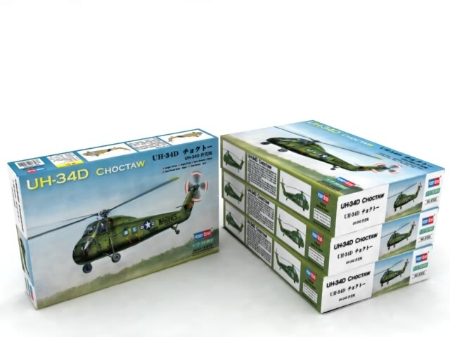 HobbyBoss  1/72 UH-34D CHOCTAW Plastic Model