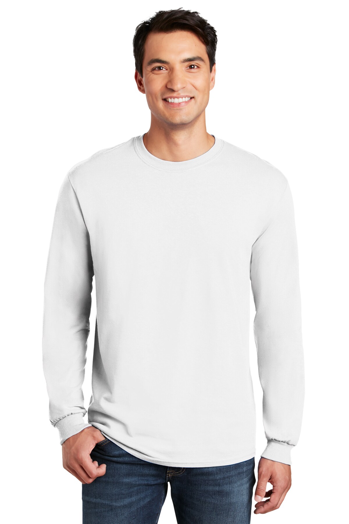 Gildan&#xAE; Heavy Cotton Crewneck Long Sleeve T-Shirt