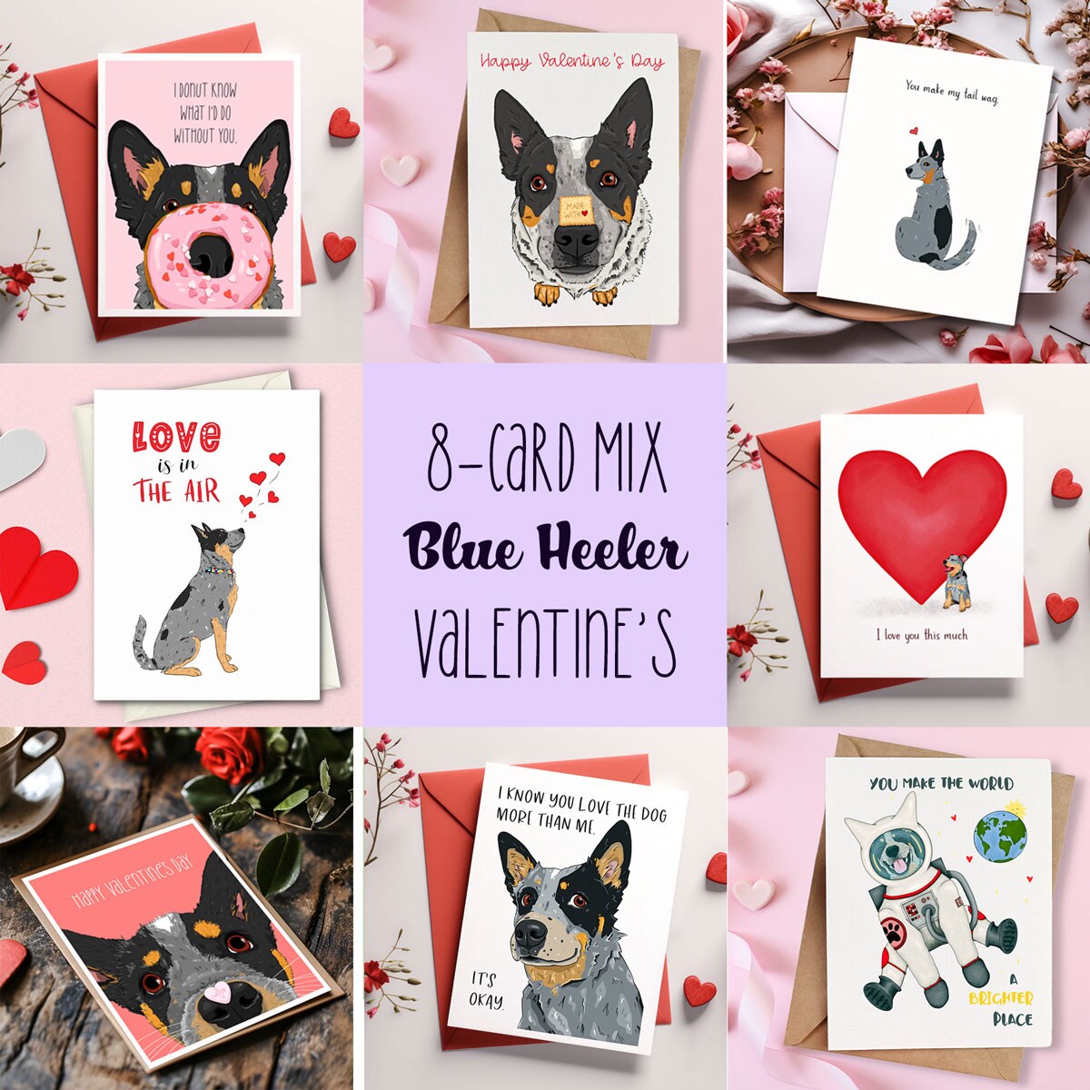 blue-heeler-cattle-dogs-valentine-s-day-cards-8-card-variety-makerplace-by-michaels