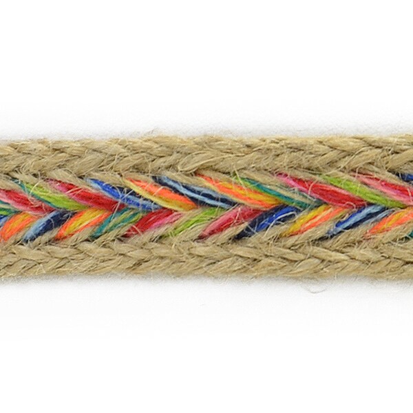 Jute Braided Stretch Headband