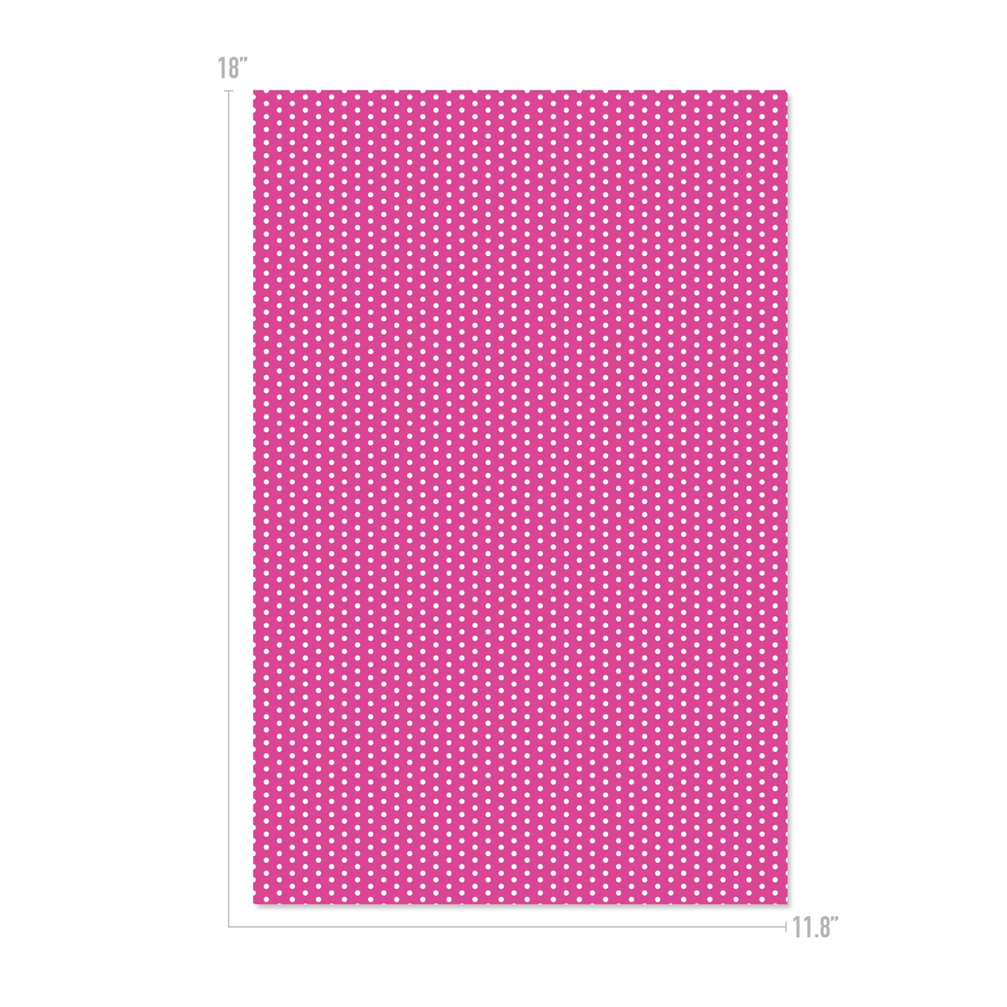 Happy Crafters® Polka Dot 11.8" x 18" Sheet