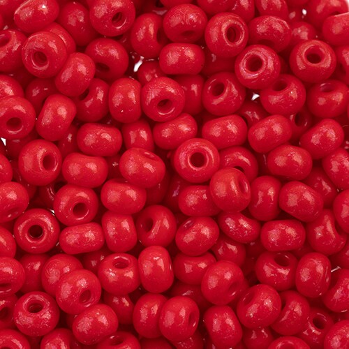 John Bead 6/0 Terra Intensive Czech Glass Seed Beads, 22g