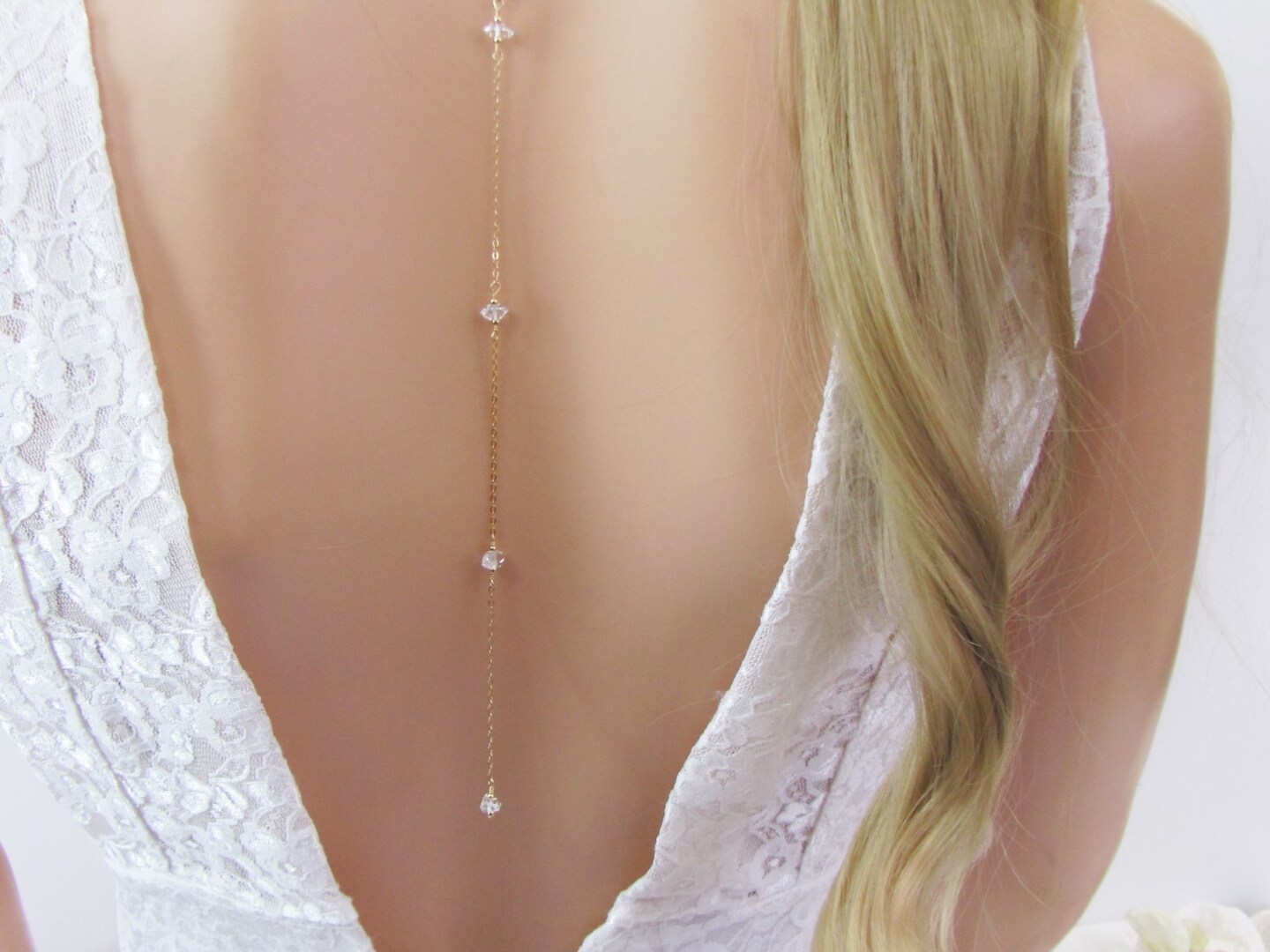 Diamond backdrop sale necklace