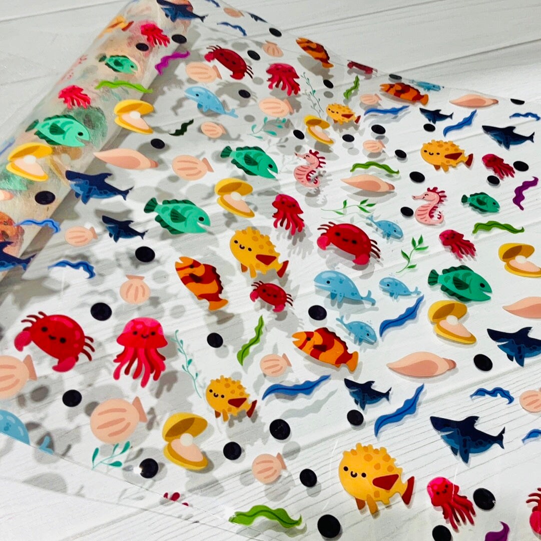 Shells and Sharks TPU Vinyl