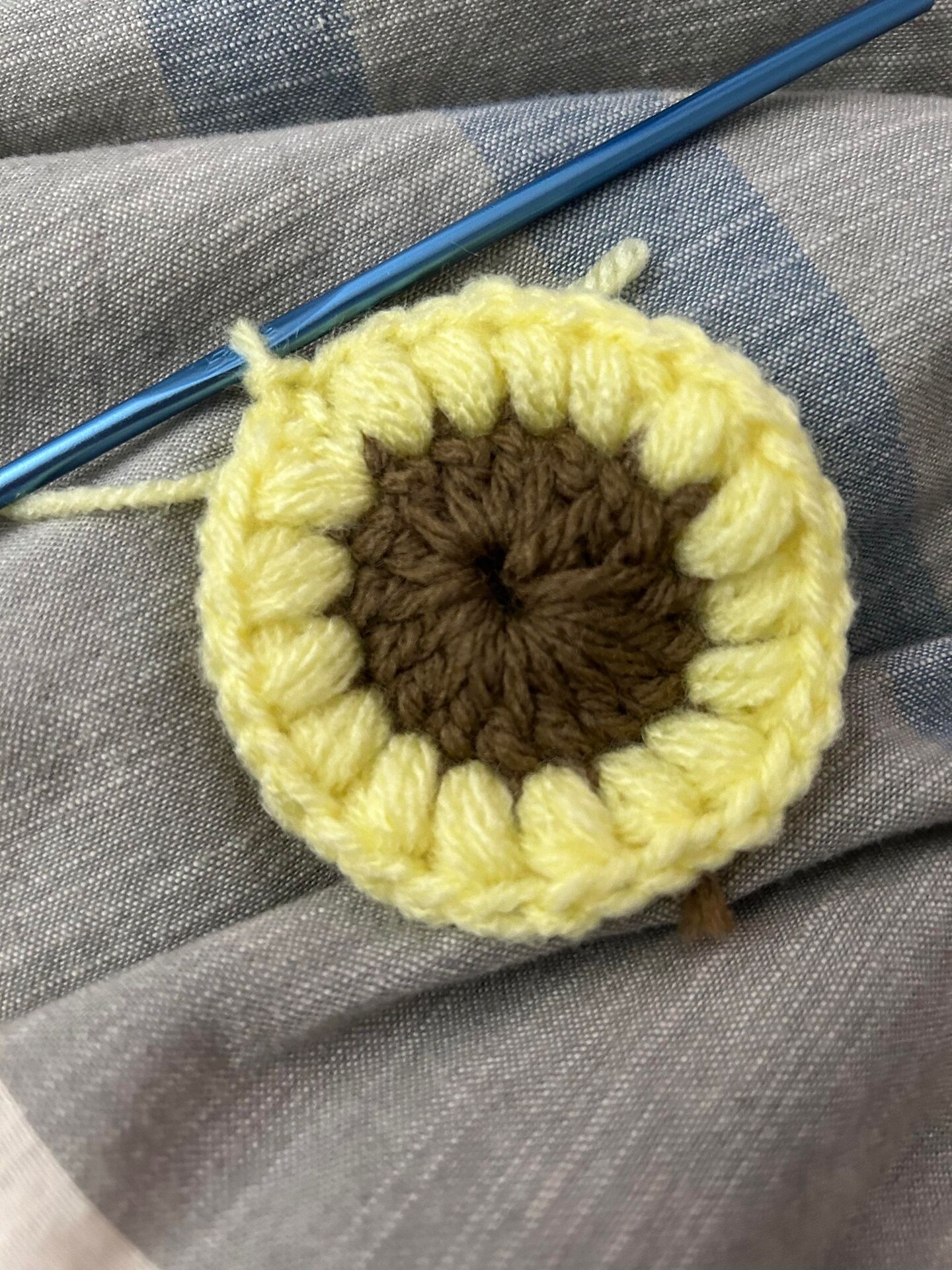 How to Sunburst Sunflower Square image 4
