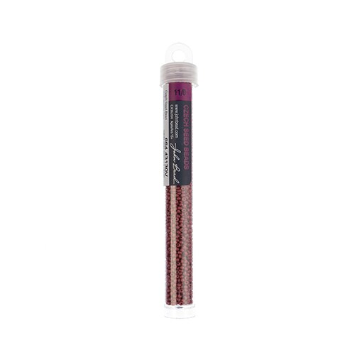 John Bead 11/0 Terra Intensive Matte Czech Glass Seed Beads, 23g