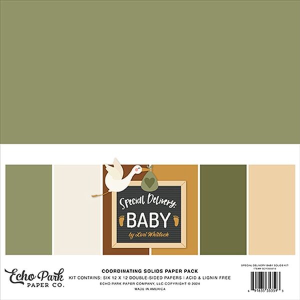 Echo Park Special delivery Baby Solids Kit