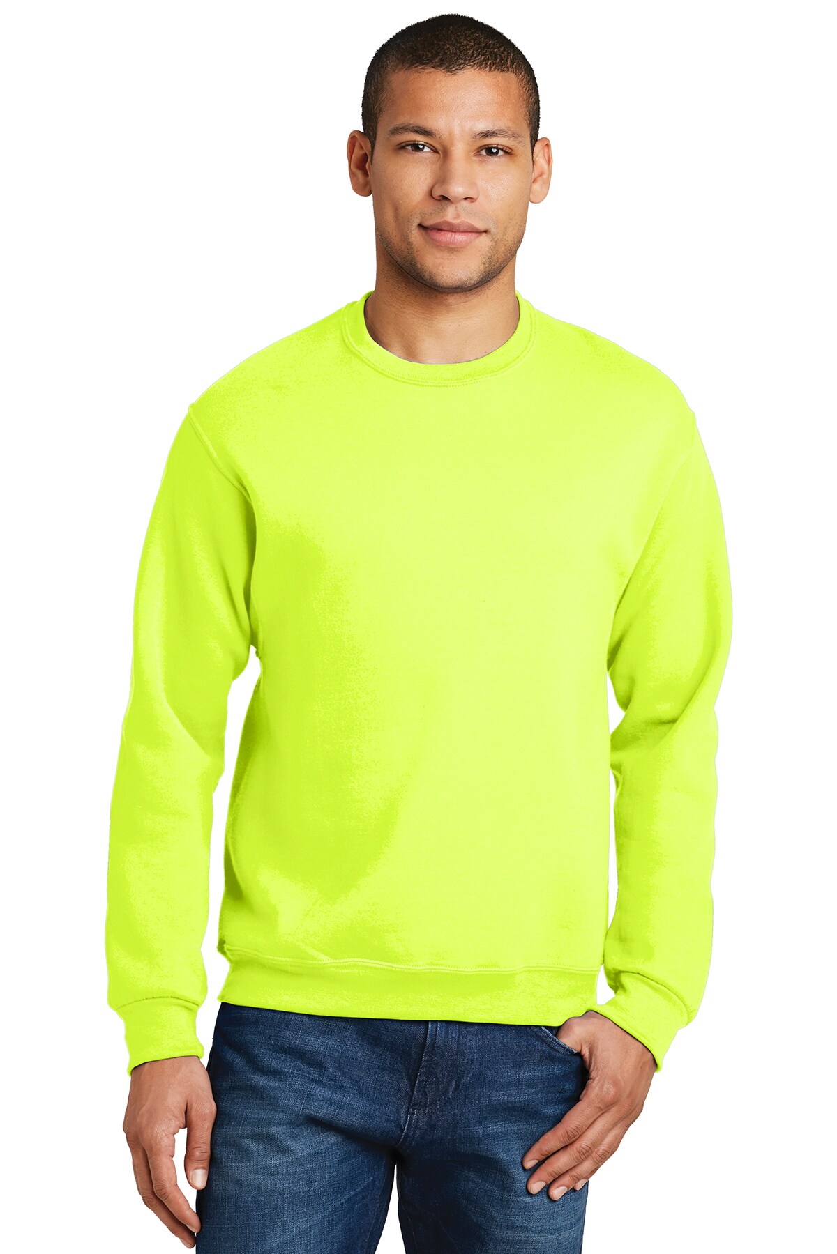 JERZEEAS® NuBlend Crewneck Sweatshirt