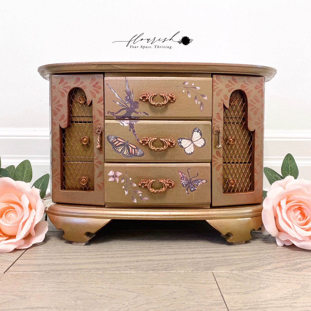 Redesign With Prima Decor Small Transfers - Forest Fairies - 3 sheets , 6"x12" 655350657178