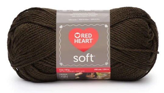 Red Heart Soft Yarn - 6 Balls - Matching Dye Lot