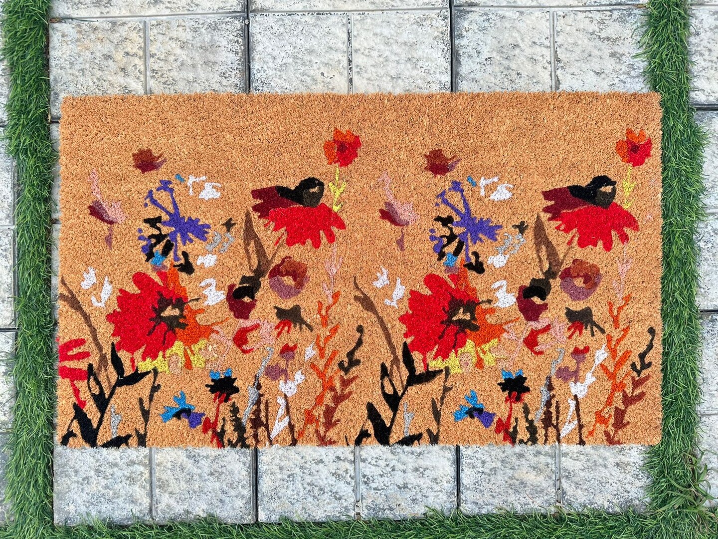 Calloway Mills floral Doormat