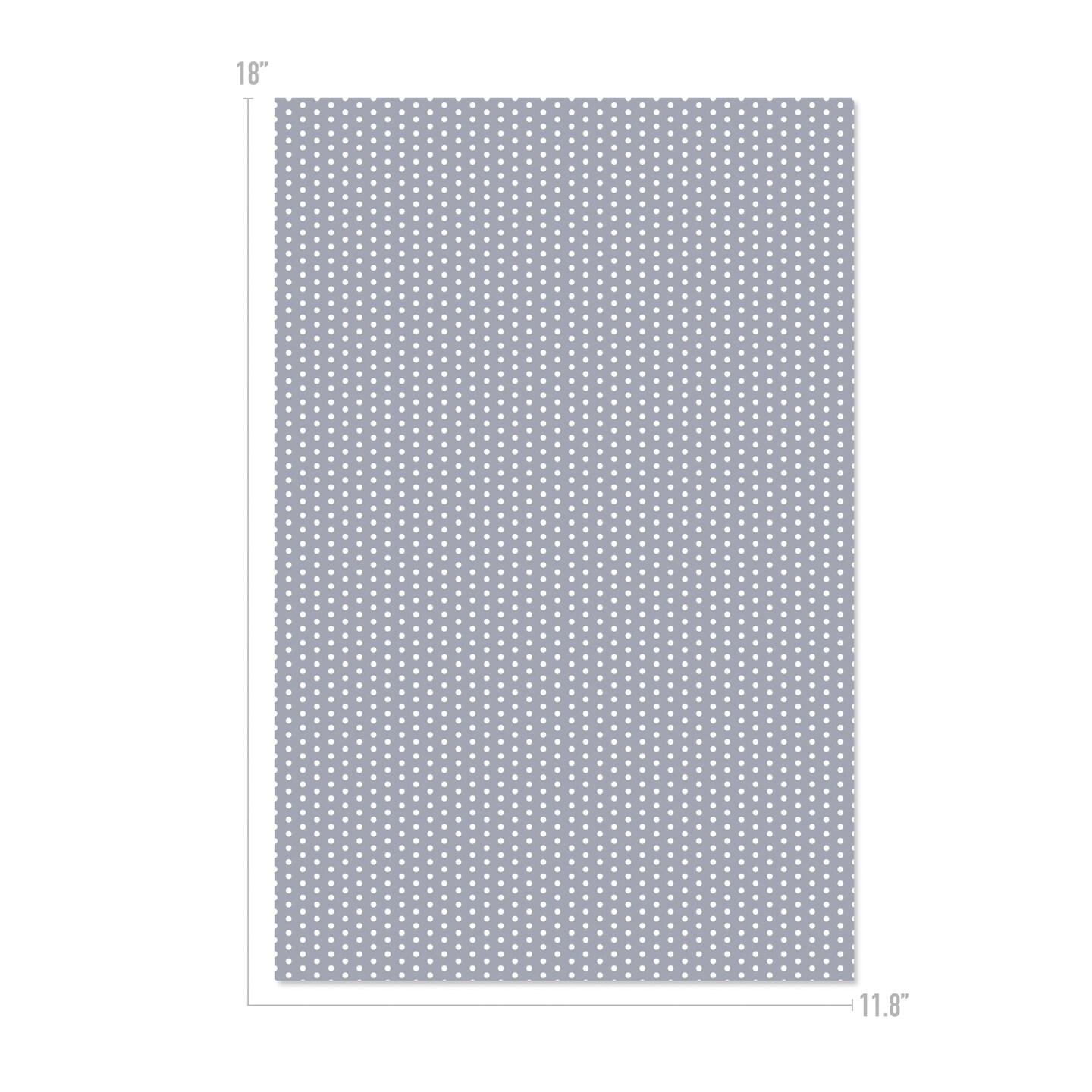 Happy Crafters® Polka Dot 11.8" x 18" Sheet