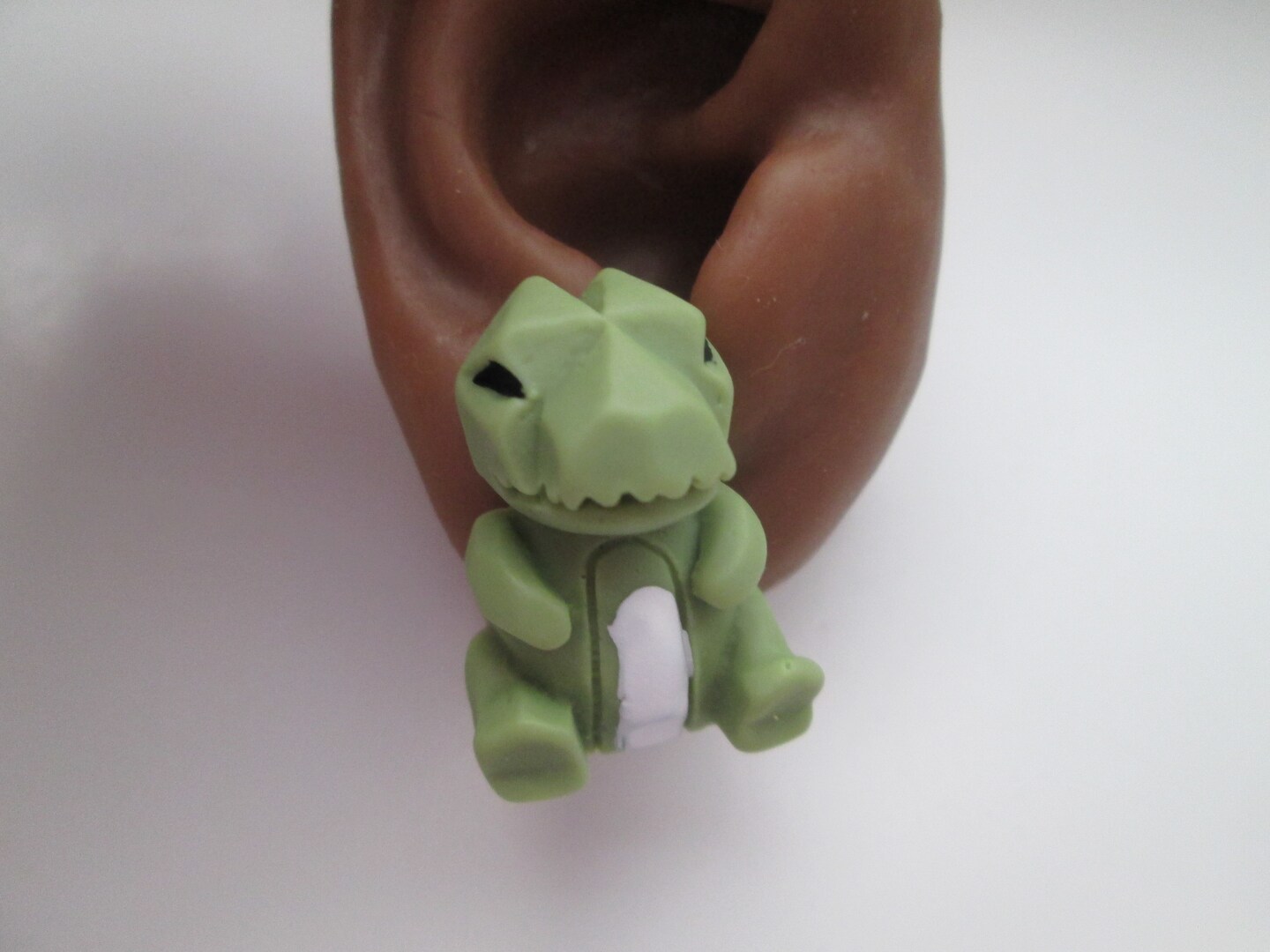 Clip on dinosaur on sale earrings