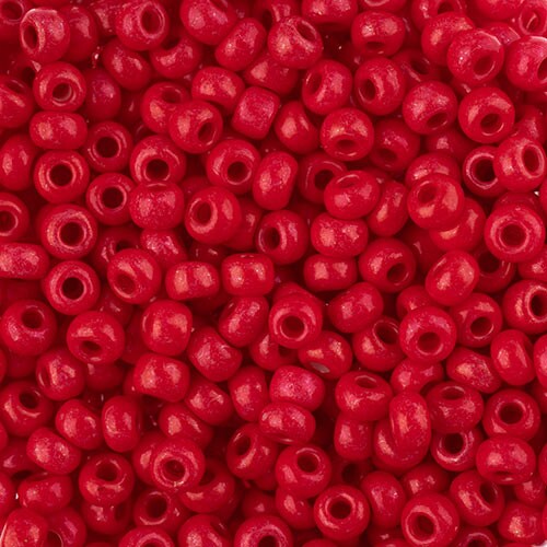 John Bead 8/0 Terra Intensive Czech Glass Seed Beads, 22g