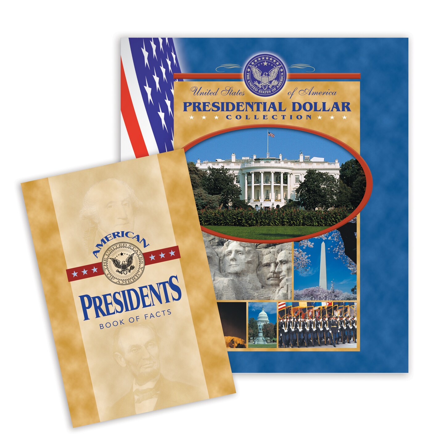 United States Presidential Dollar Collectible Album Coin Holder