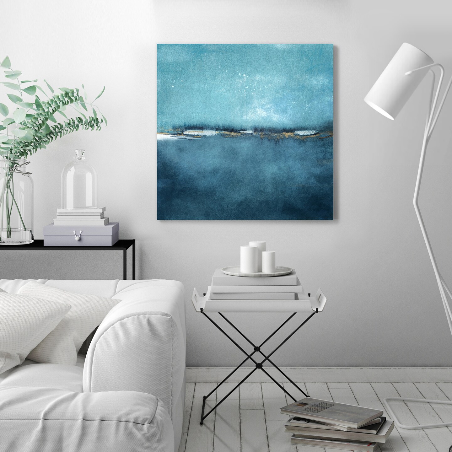 Ocean Dreaming II by PI Creative Art 10x10 Gallery Wrapped Canvas - Americanflat