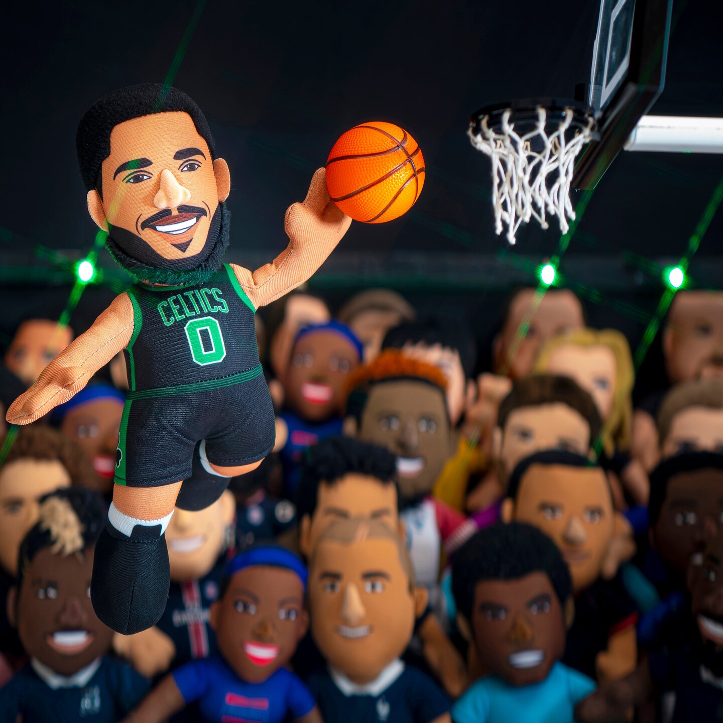 Bleacher Creatures Boston Celtics Jayson Tatum 10&#x22; Plush Figure (Black Uniform)