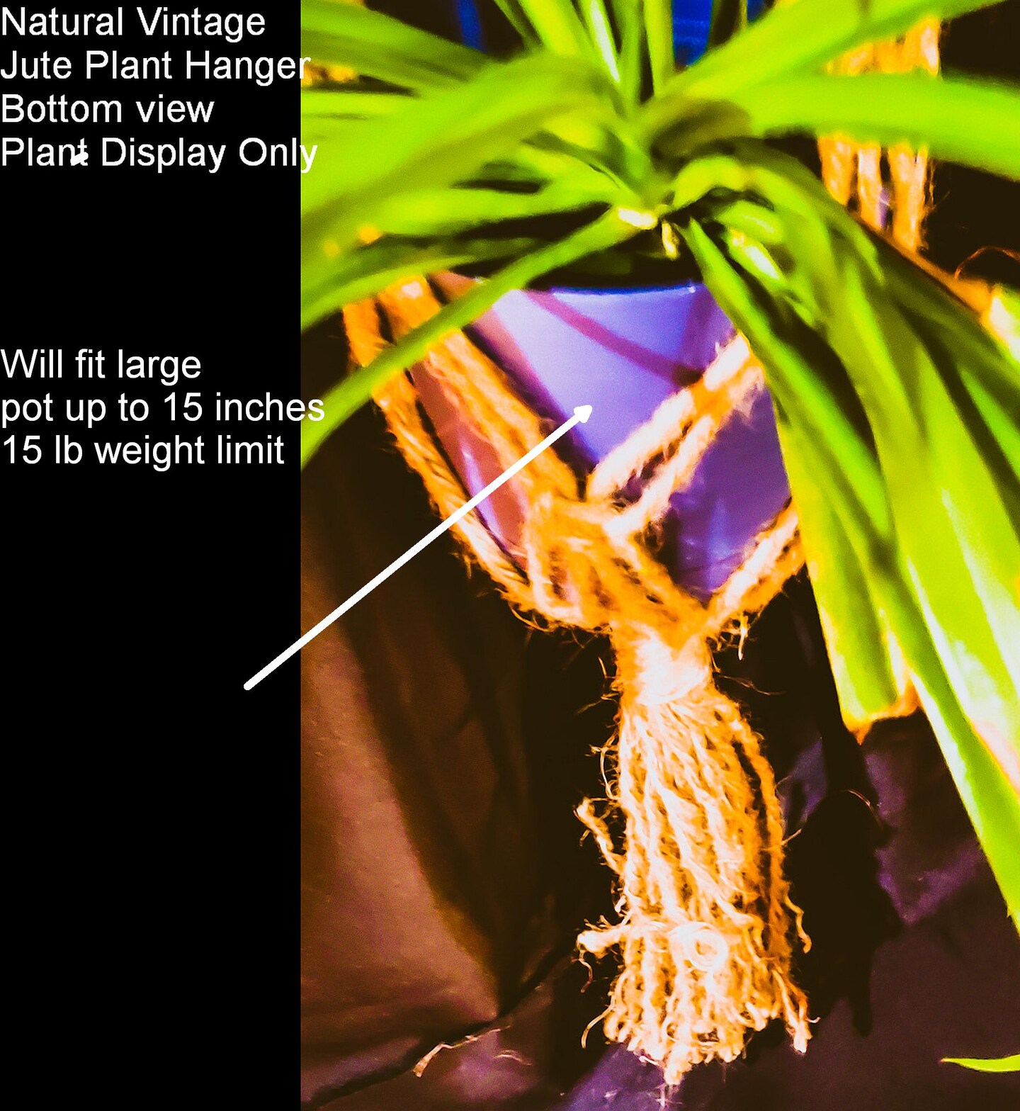 How to Make a Jute Plant Hanger image 4
