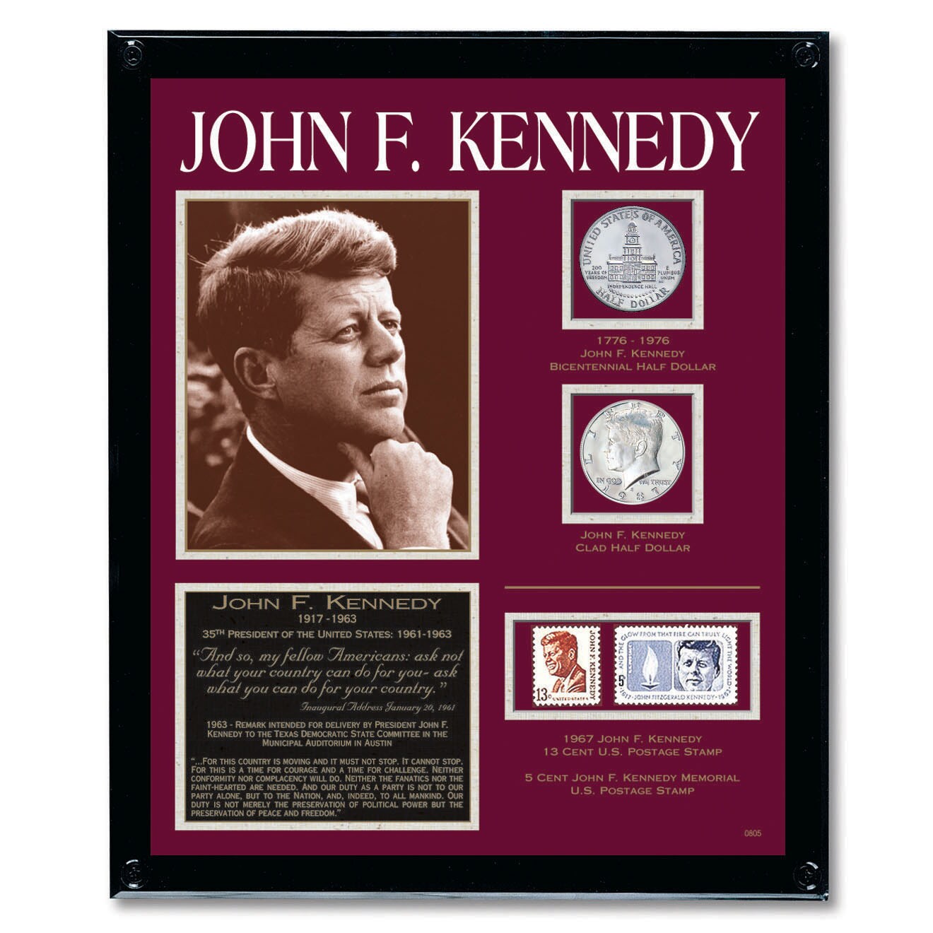 Kennedy Framed Tribute Collection