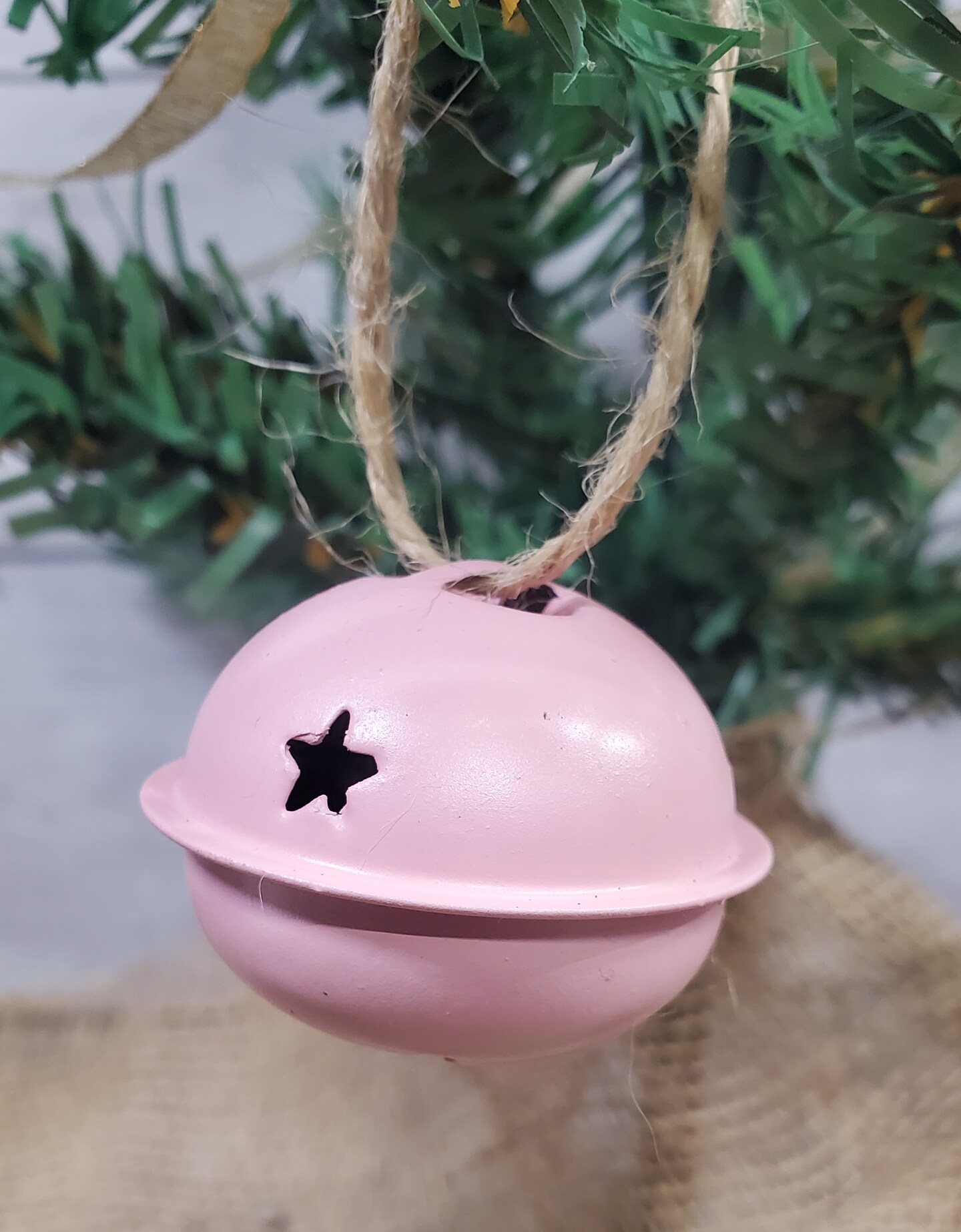 Pink Christmas Jingle Bell Ornament Set of 9 | MakerPlace by Michaels