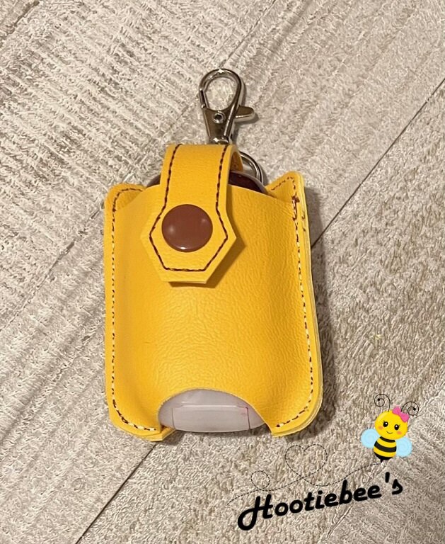 Honeycomb Bee Hand Sanitizer Holder and or Lip Balm Holder