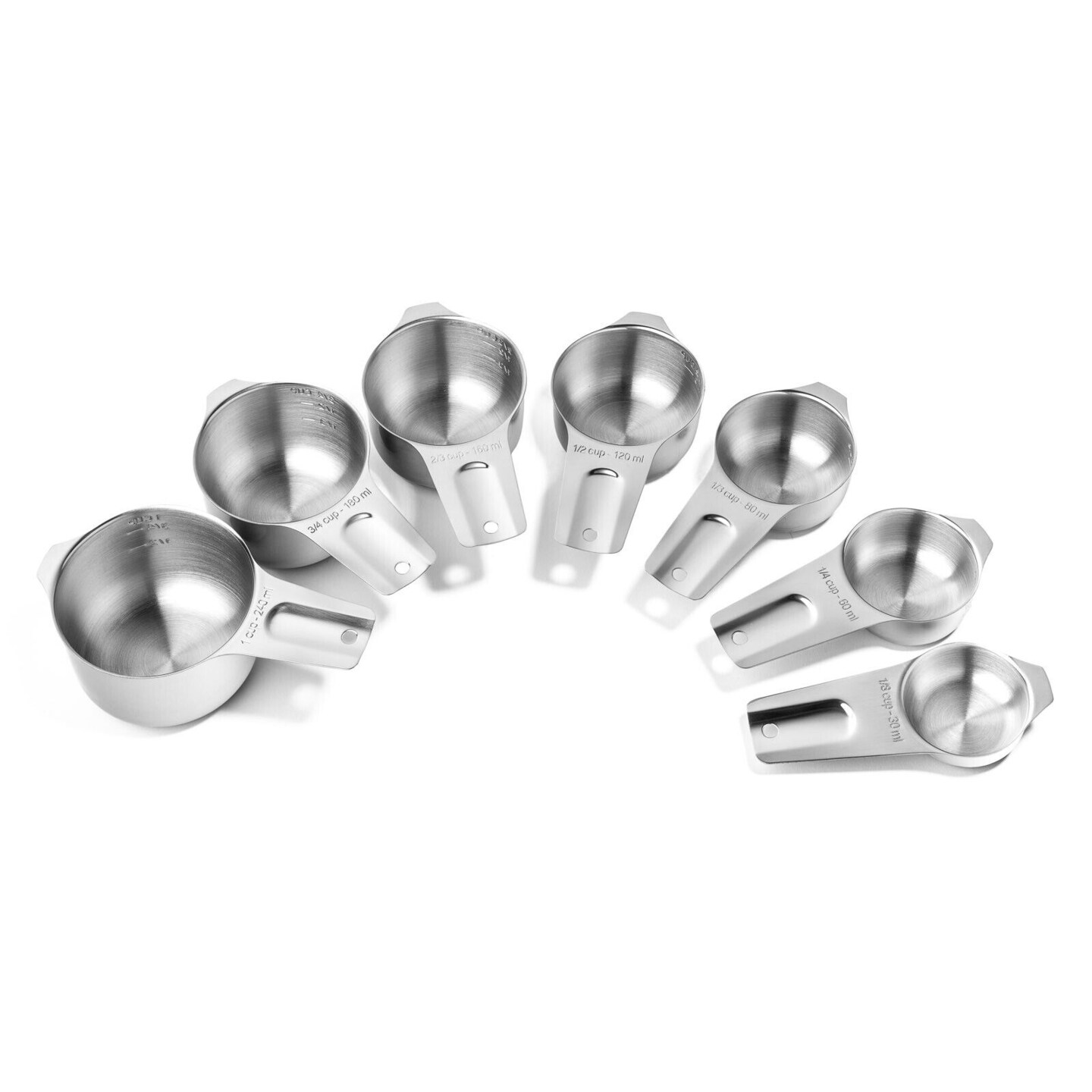 Stainless Steel Measuring Cups Set