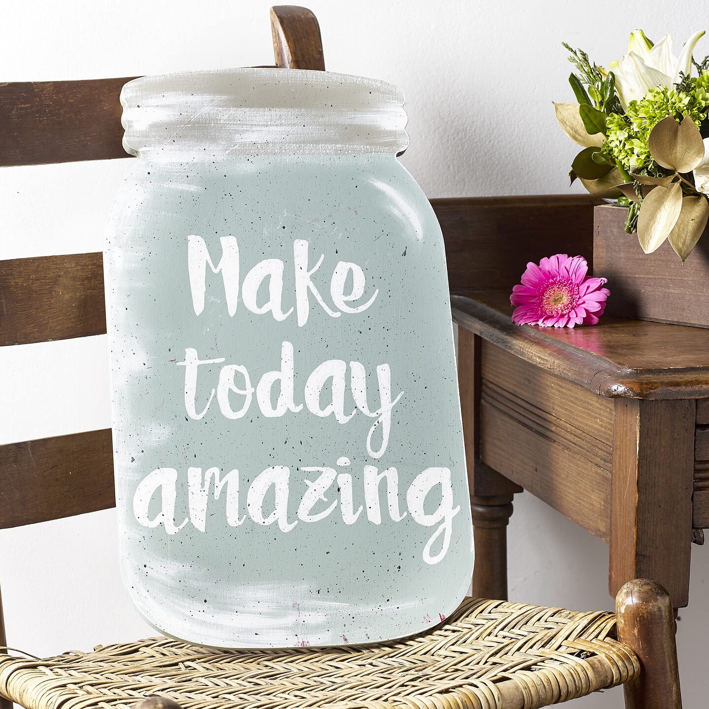 Home Decor Ultra Matte Chalk Finish Acrylic Craft Paint Set Formulated for No-Prep Application Designed for Beginners and Artists, 2 oz Bottles, Top Colors