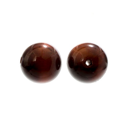 Earth&#x27;s Jewel 10mm Red Tiger Eye Natural Dyed Semi-Precious Strung Bead