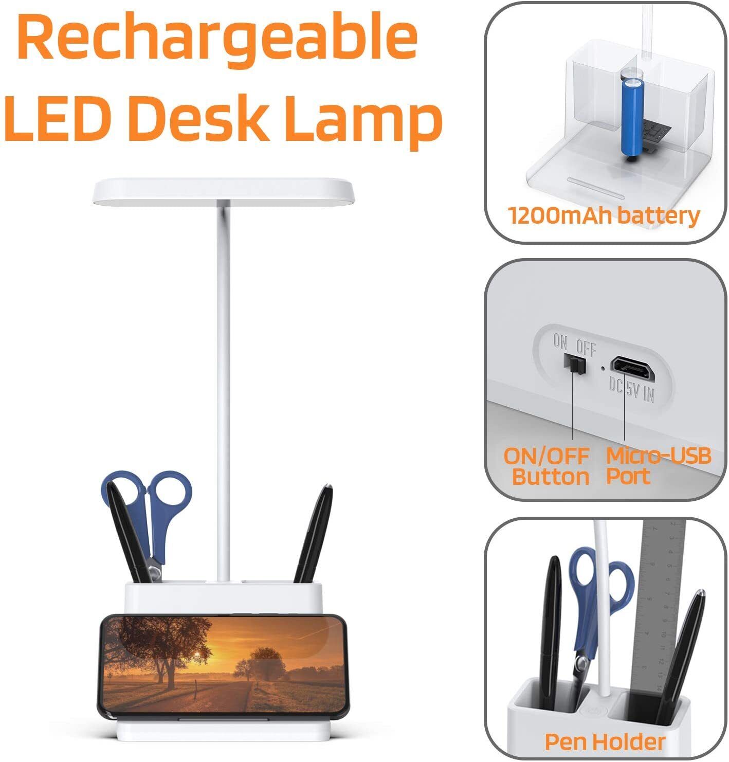 Rechargeable LED Desk Lamp