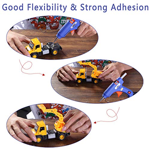Glue Gun, Hot Glue Guns, with 10 Glue Gun Sticks, Glue Gun and Sticks Set, Hot Glue Gun Mini, Mini Glue Gun, Craft Glue Gun, Hot Glue Gun Set, Glue Gun Kit, Small Glue Gun, Mini Hot Glue Gun