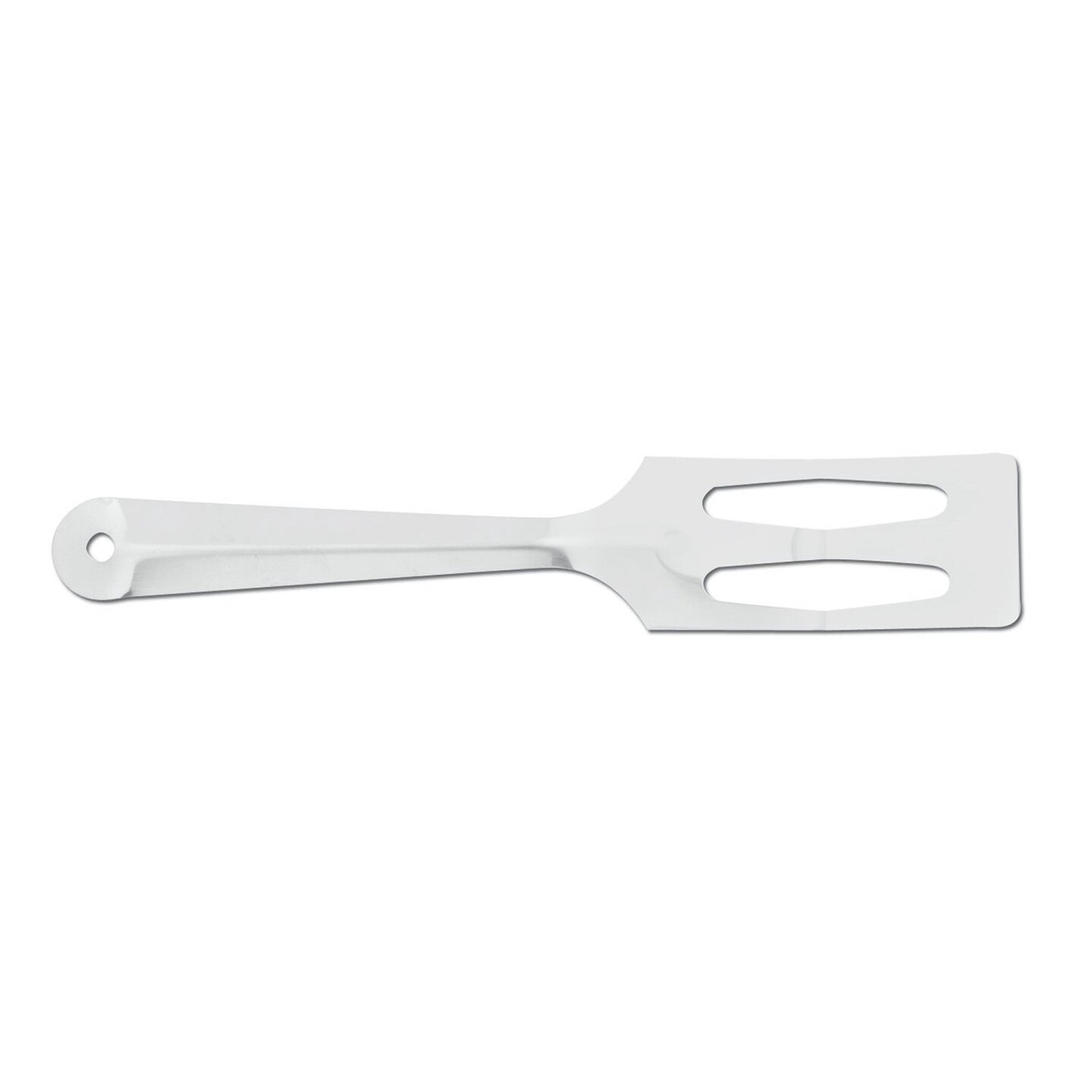 Rada All-In-One Spatula, Angled, Sharpened, and Slotted Stainless Steel Kitchen Tool Mixes, Serves, Scrapes and Chops