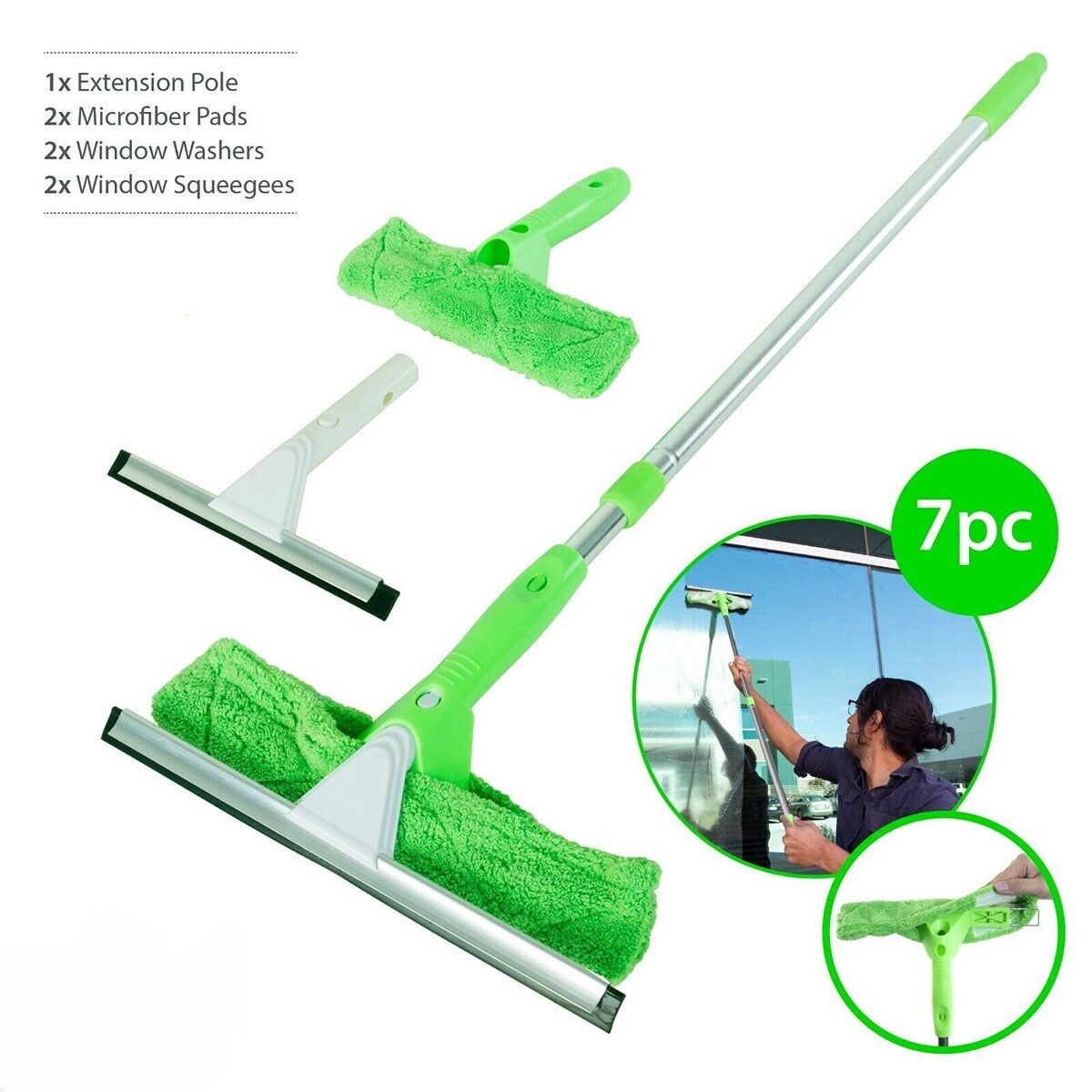 Premium Made Window Cleaner Squeegee Set 7 pcs Michaels